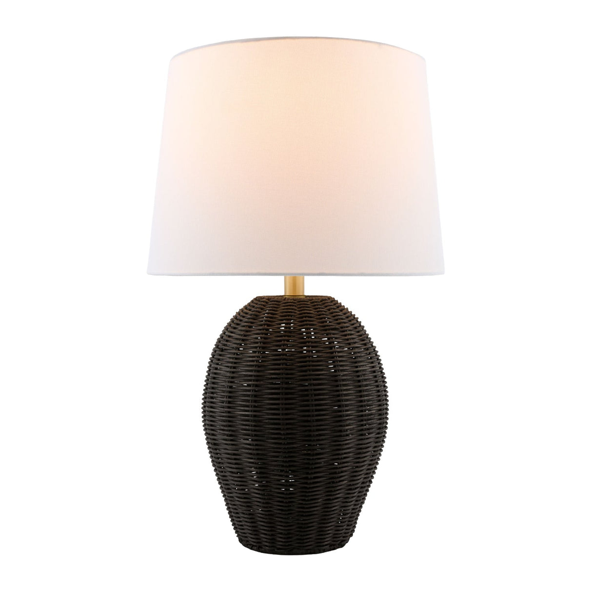 Modern European furniture - Rattan Base Accent Table Lamp L - www.oroa.com