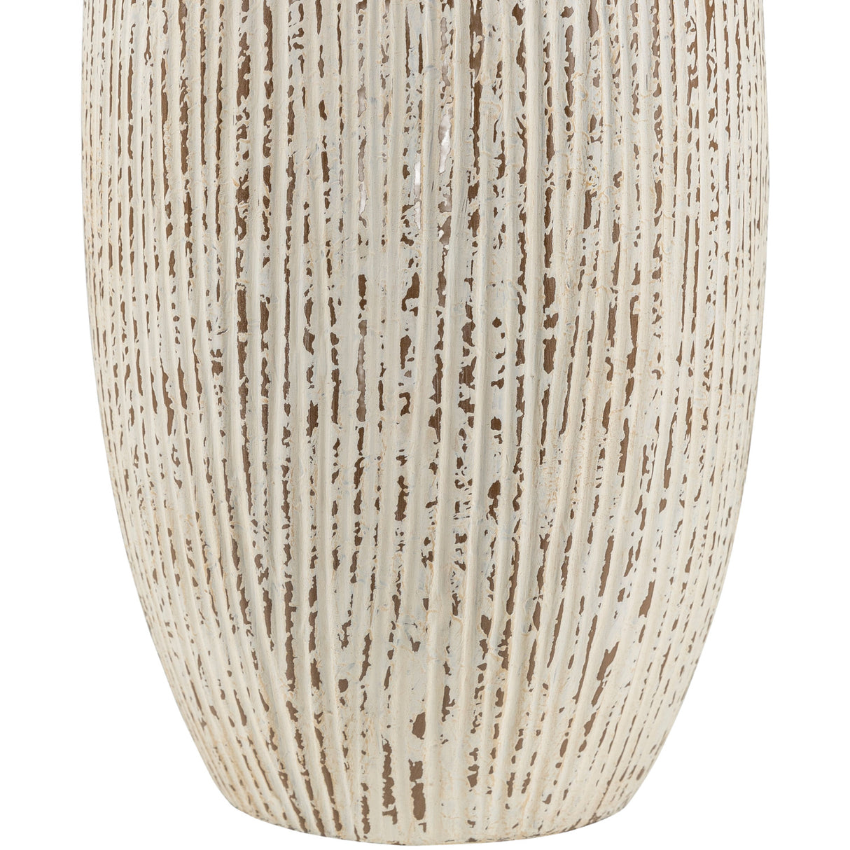 Modern European furniture - Rustic White Ceramic Table Lamp - www.oroa.com