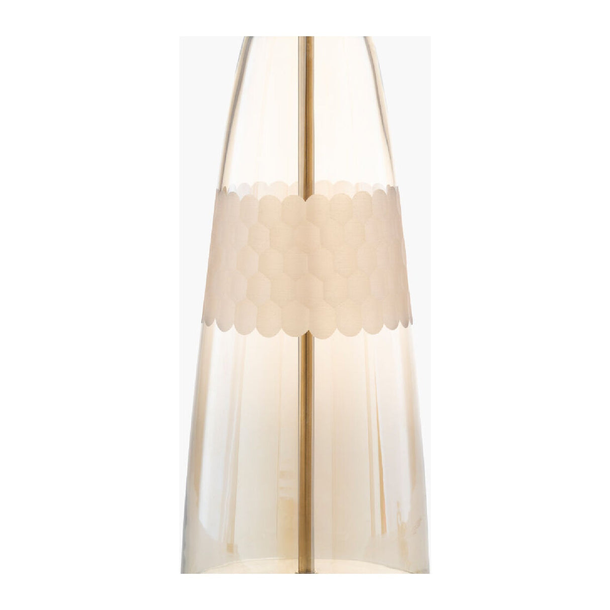 Modern European furniture - Clear Glass Accent Table Lamp - www.oroa.com