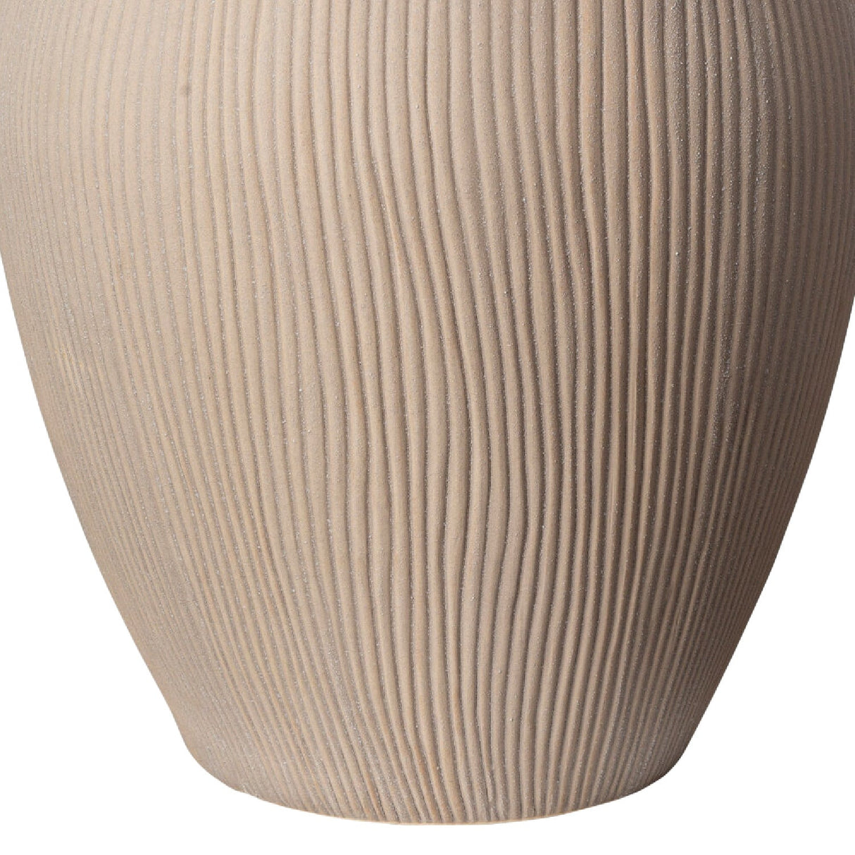 Modern European furniture - Glazed Gray Ceramic Table Lamp - www.oroa.com