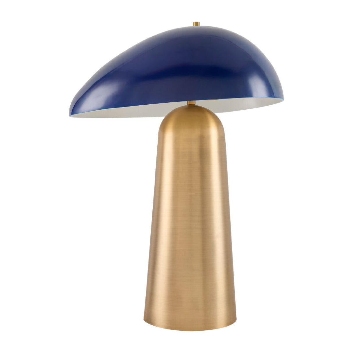 Modern European furniture - Colored Glass Shade Table Lamp - www.oroa.com