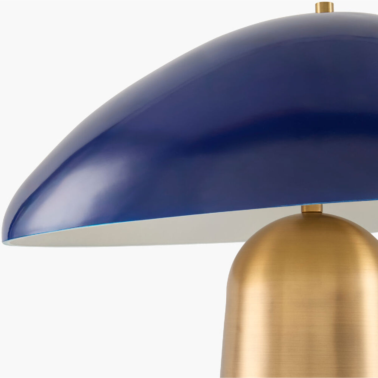 Modern European furniture - Colored Glass Shade Table Lamp - www.oroa.com