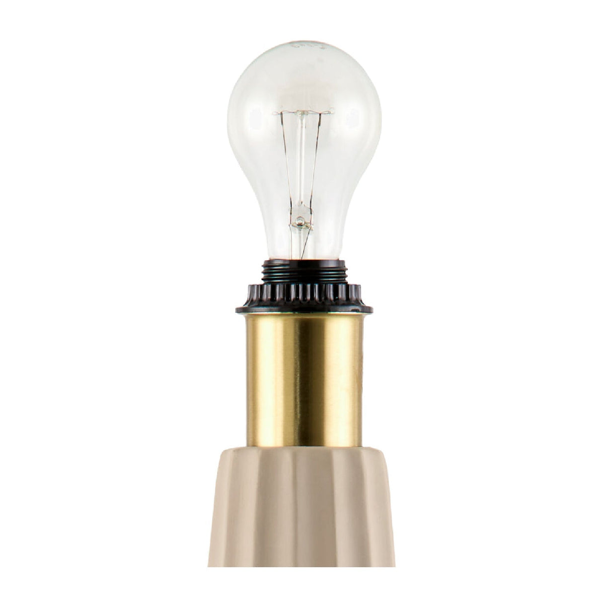 Modern European furniture - Scalloped White Cotton Table Lamp - www.oroa.com