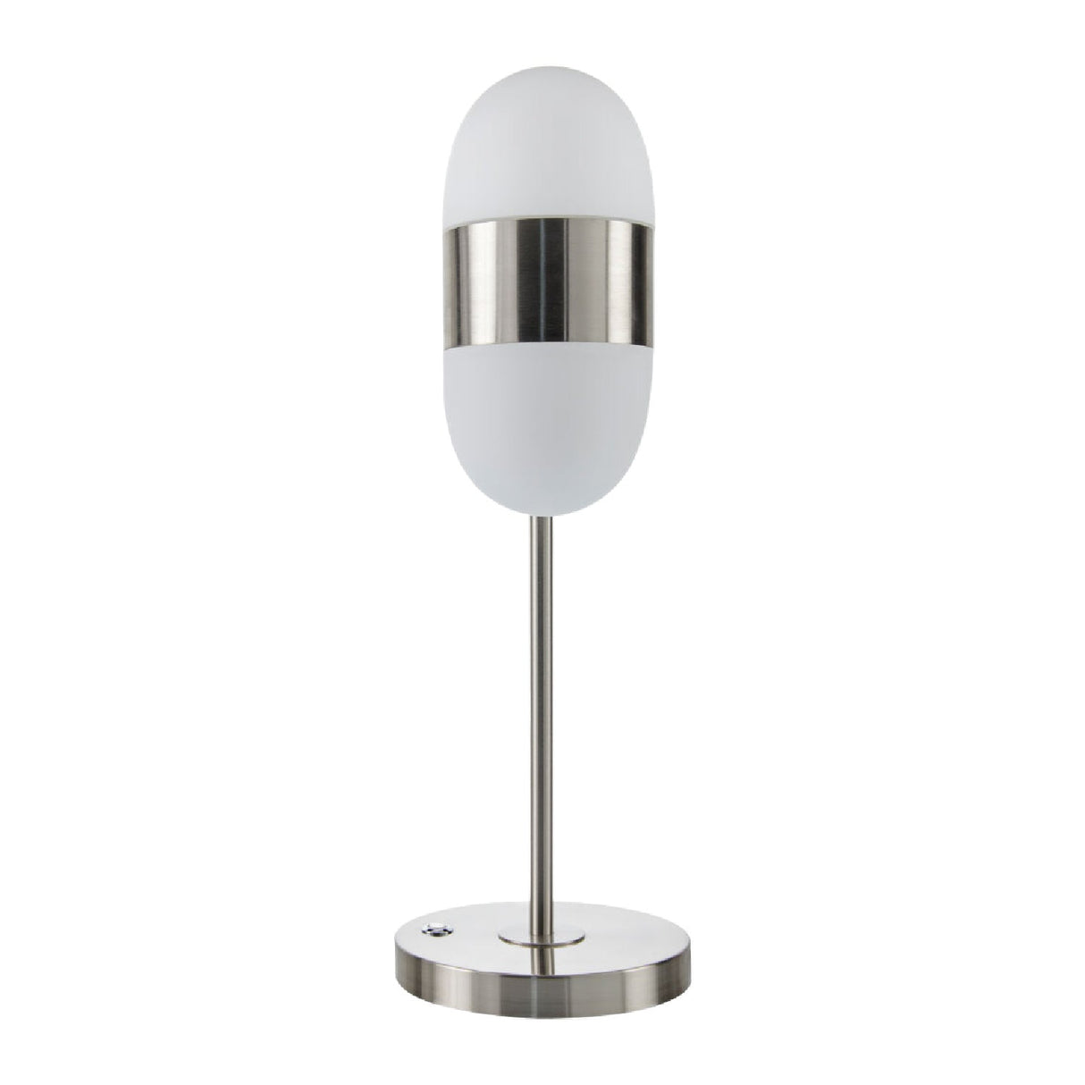 Modern European furniture - Dual White Glass Table Lamp - www.oroa.com