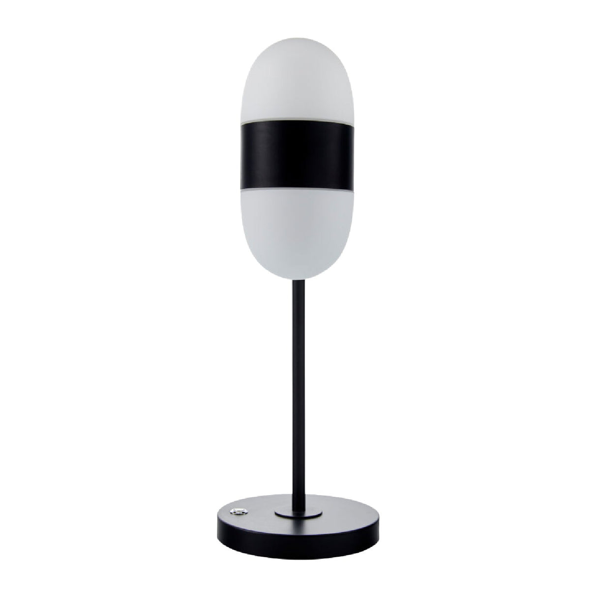 Modern European furniture - Dual White Glass Table Lamp - www.oroa.com