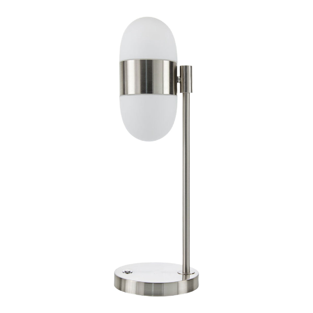 Modern European furniture - Metal Framed Glass Table Lamp - www.oroa.com