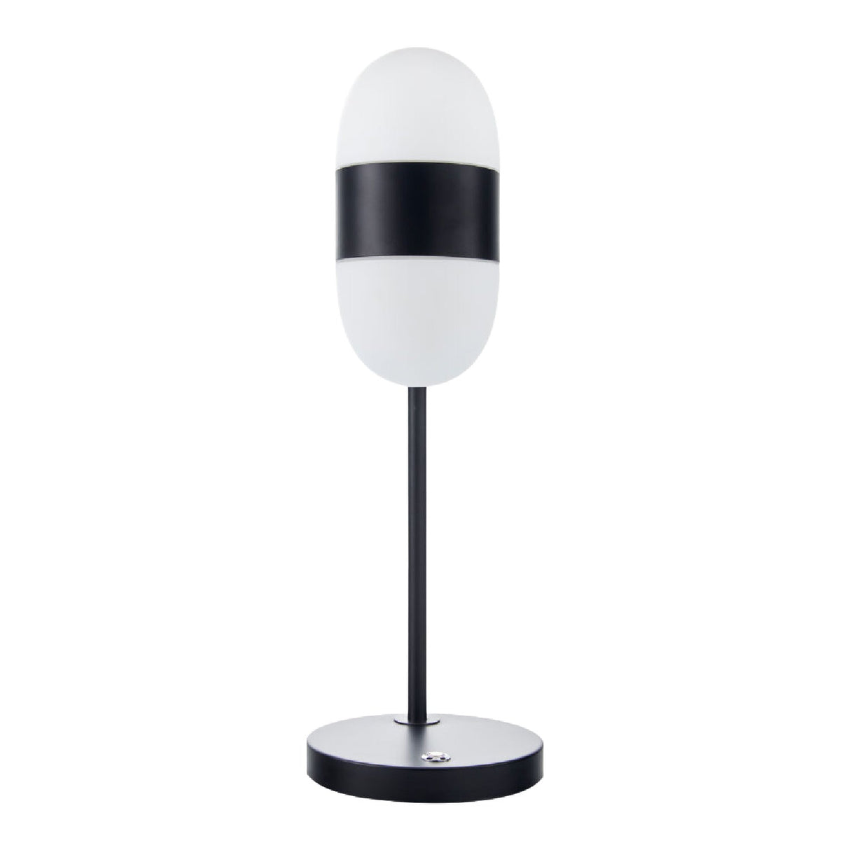 Modern European furniture - Metal Framed Glass Table Lamp - www.oroa.com