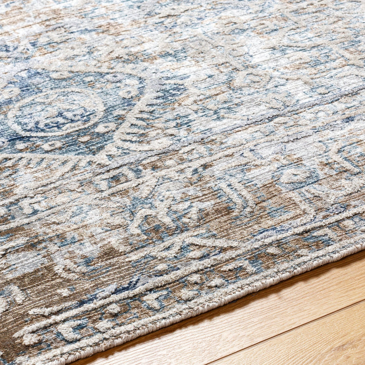 Modern European furniture - Hand-Loomed Viscose Area Rug 2' x 3' - www.oroa.com