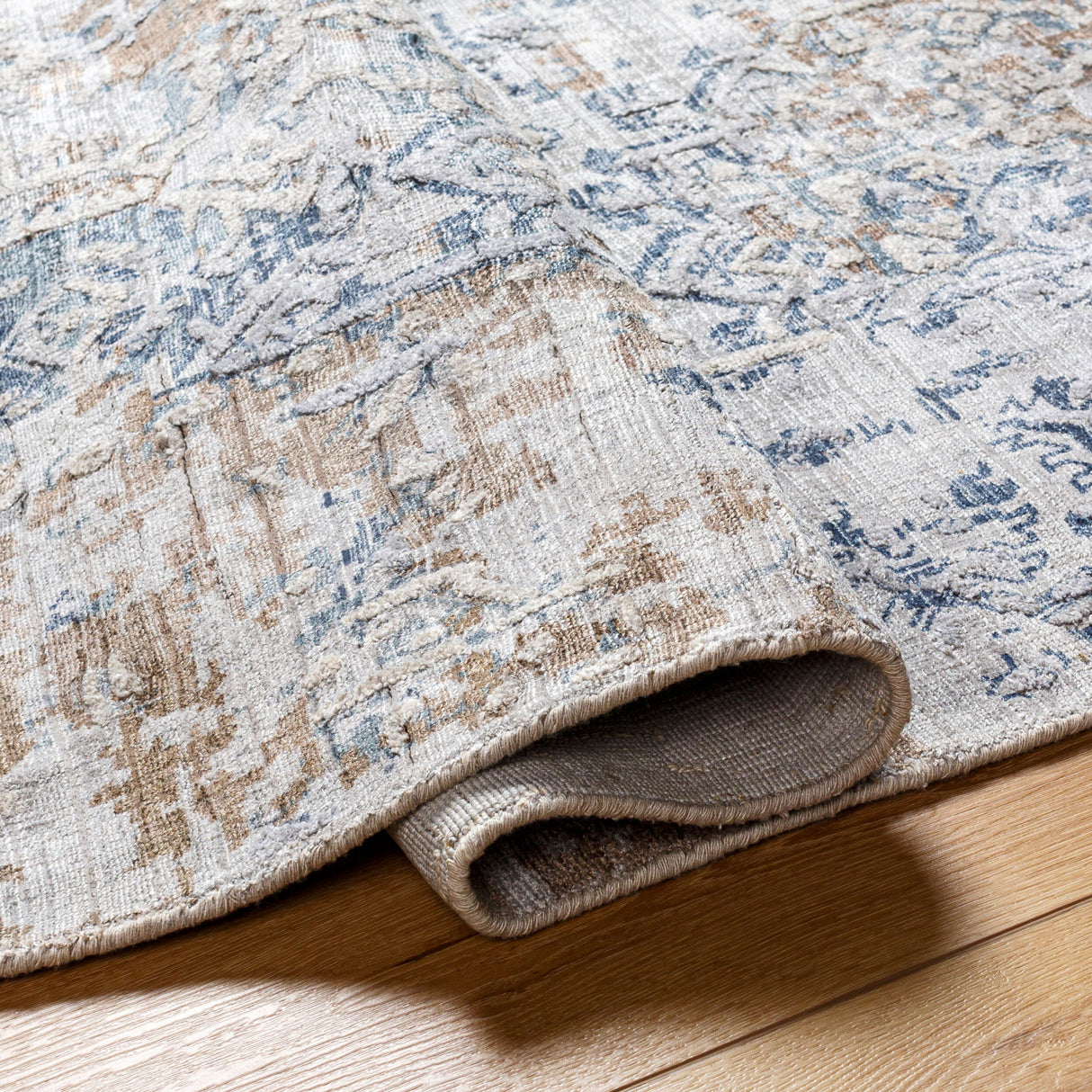 Modern European furniture - Hand-Loomed Viscose Area Rug 2' x 3' - www.oroa.com