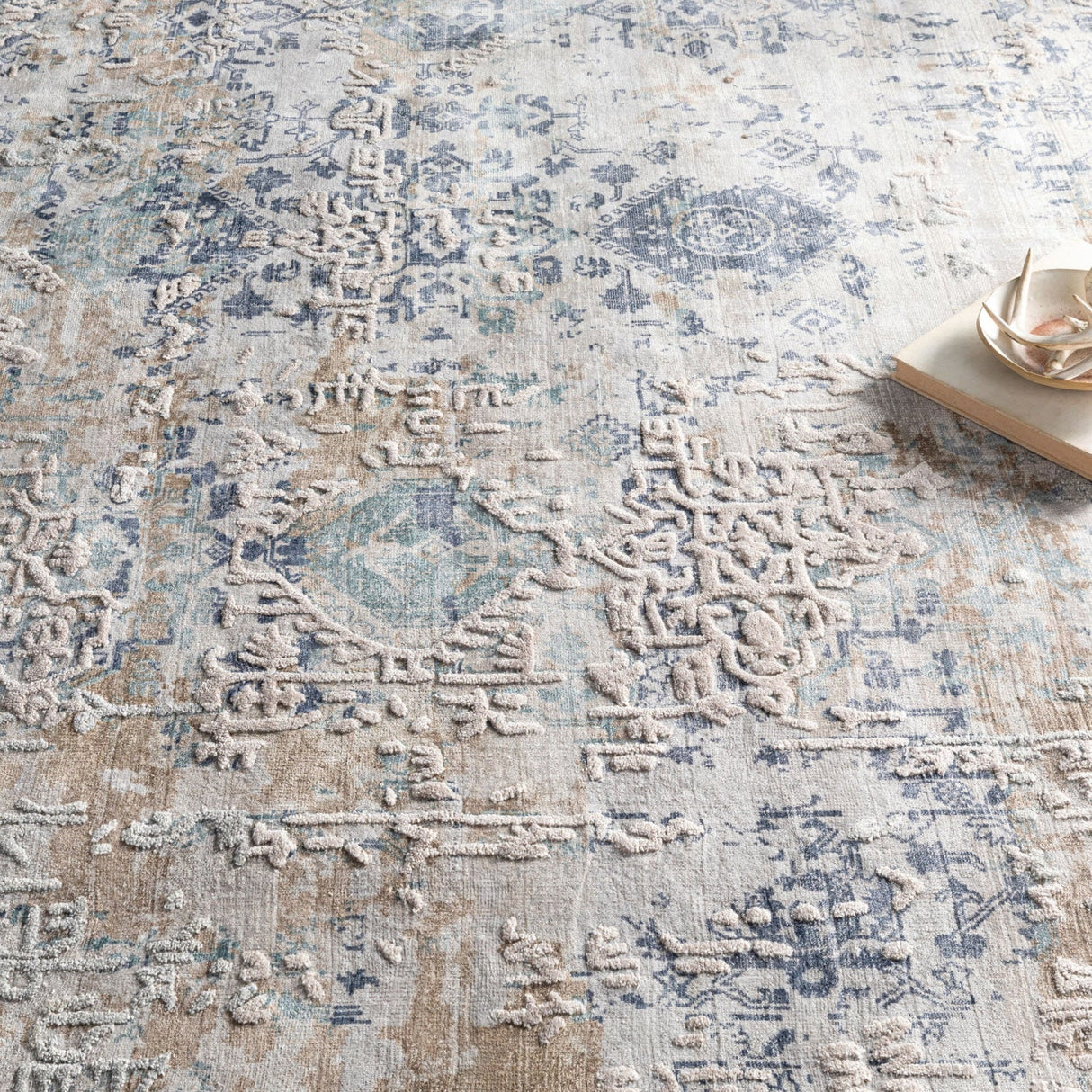 Modern European furniture - Hand-Loomed Viscose Round Area Rug 8' x 8' - www.oroa.com
