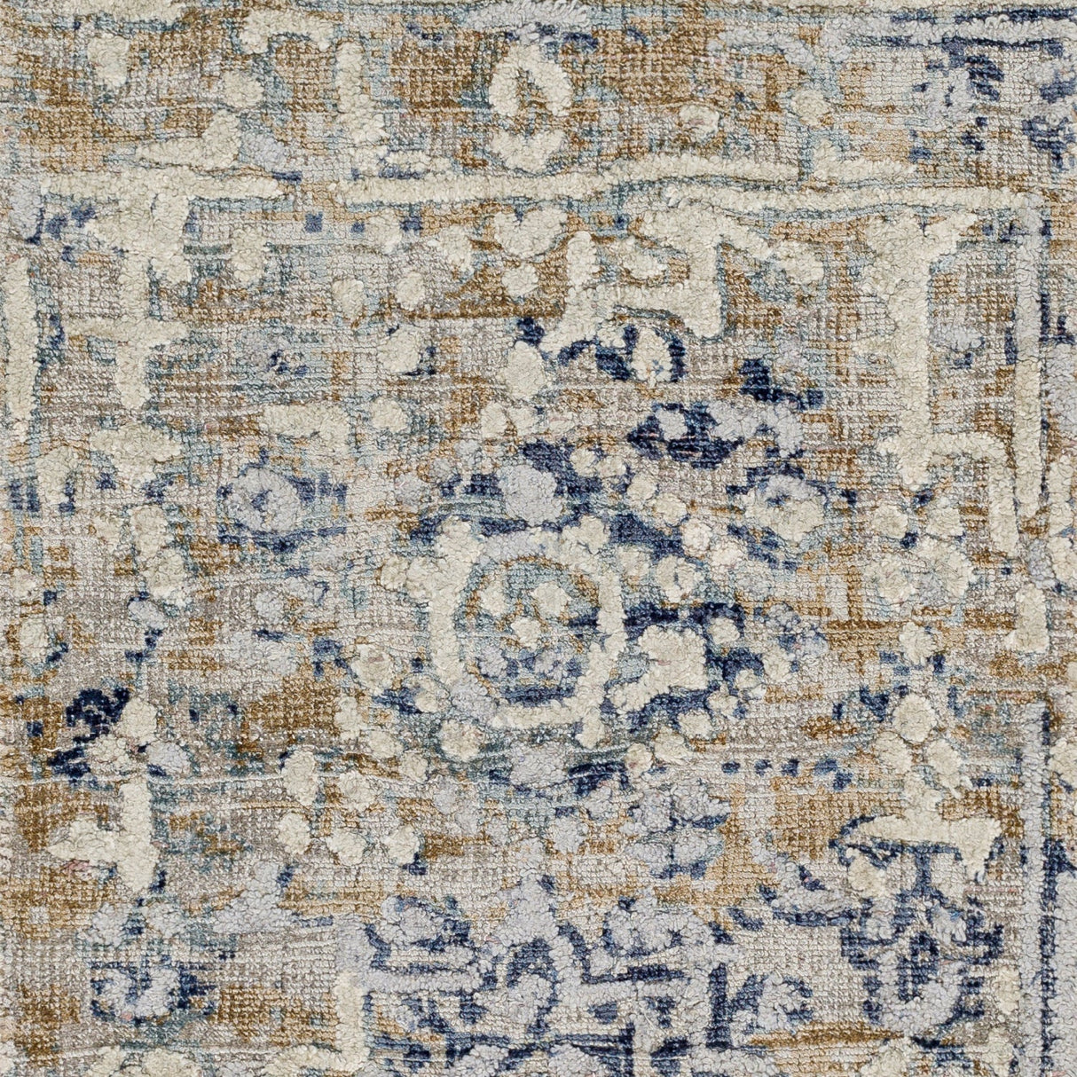 Modern European furniture - Hand-Loomed Viscose Round Area Rug 8' x 8' - www.oroa.com