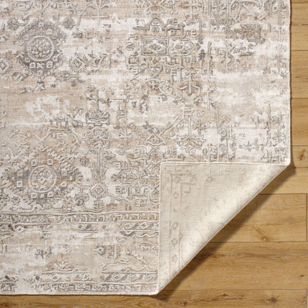 Modern furniture - Handmade Viscose Rectangular Carpet - www.oroa.com