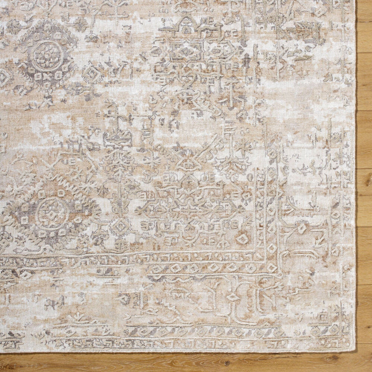 Modern furniture - Handmade Viscose Rectangular Carpet - www.oroa.com