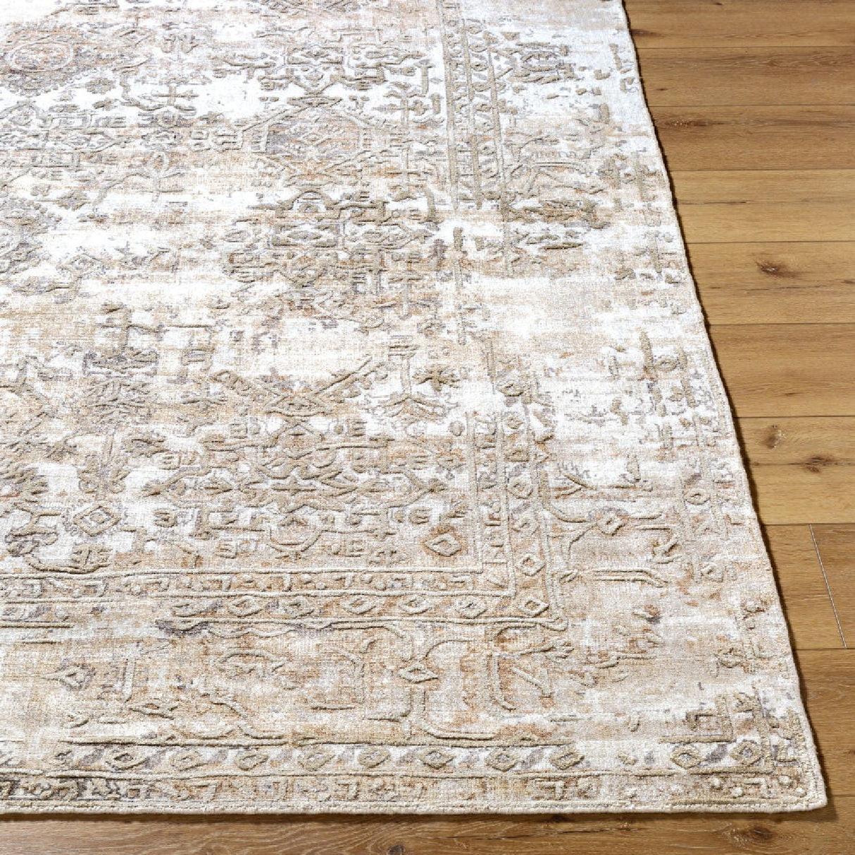 Modern furniture - Handmade Viscose Round Carpet - www.oroa.com