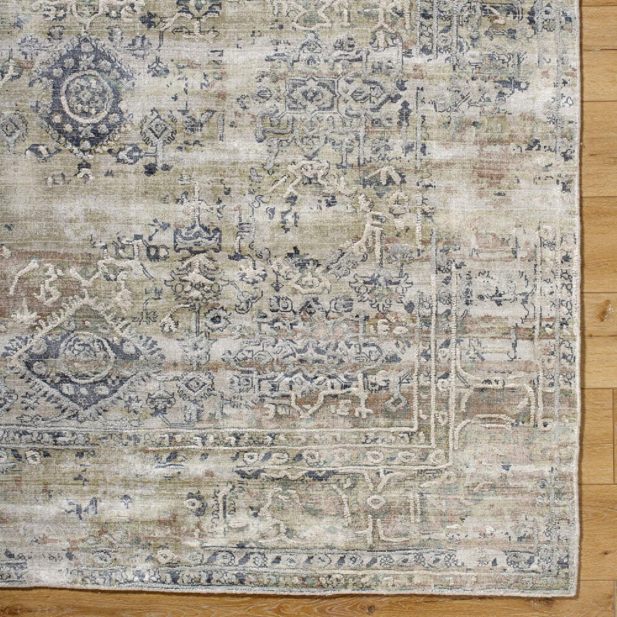 Modern furniture - Handmade Viscose Round Carpet - www.oroa.com | Oroa.com