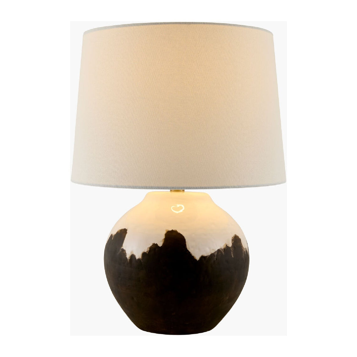 Modern European furniture - Brown Ceramic Accent Table Lamp - www.oroa.com