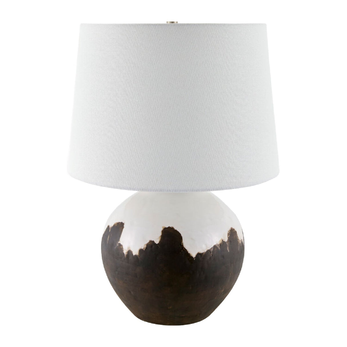 Modern European furniture - Brown Ceramic Accent Table Lamp - www.oroa.com