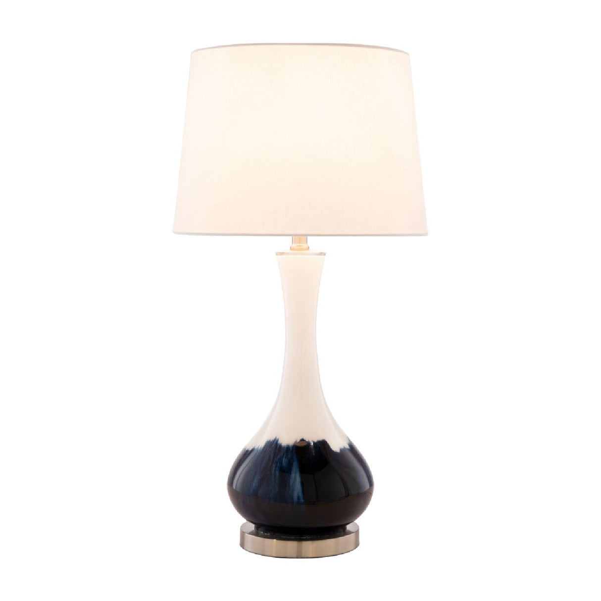 Modern European furniture - Two-Colored Glass Table Lamp - www.oroa.com