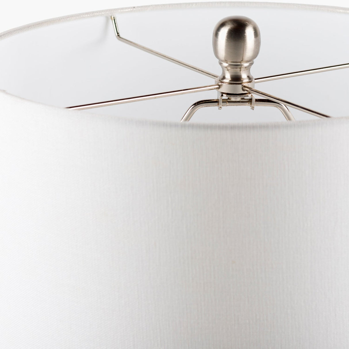 Modern European furniture - White Ceramic Linen Table Lamp - www.oroa.com