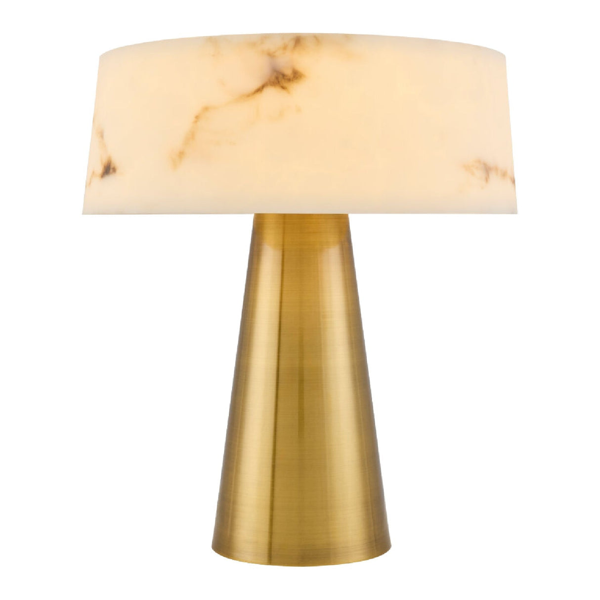 Modern European furniture - White Stone Shade Table Lamp - www.oroa.com