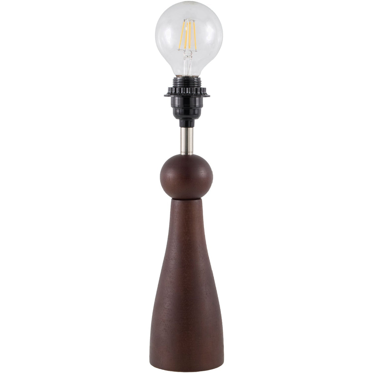 Modern European furniture - Wood Veneer Linen Table Lamp - www.oroa.com