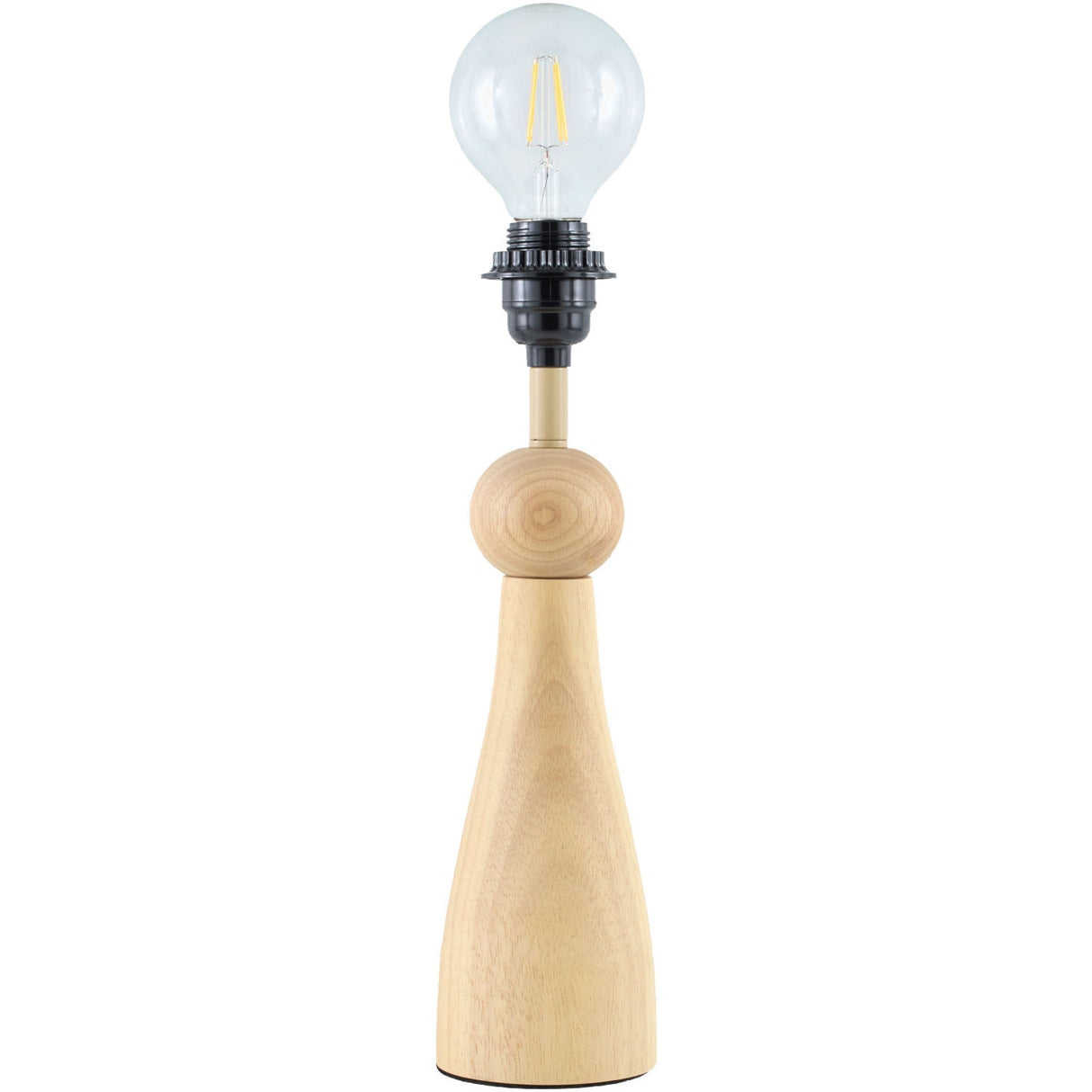 Modern European furniture - Wood Veneer Linen Table Lamp - www.oroa.com