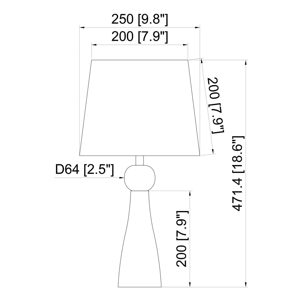 Modern European furniture - Wood Veneer Linen Table Lamp - www.oroa.com