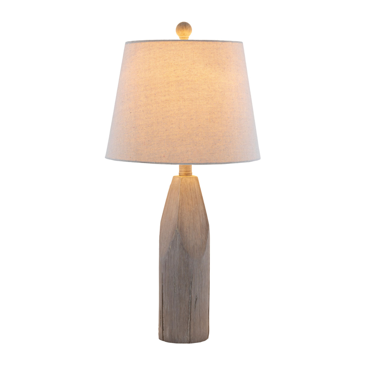 Weathered Gray Accent Table Lamp | Oroa.com