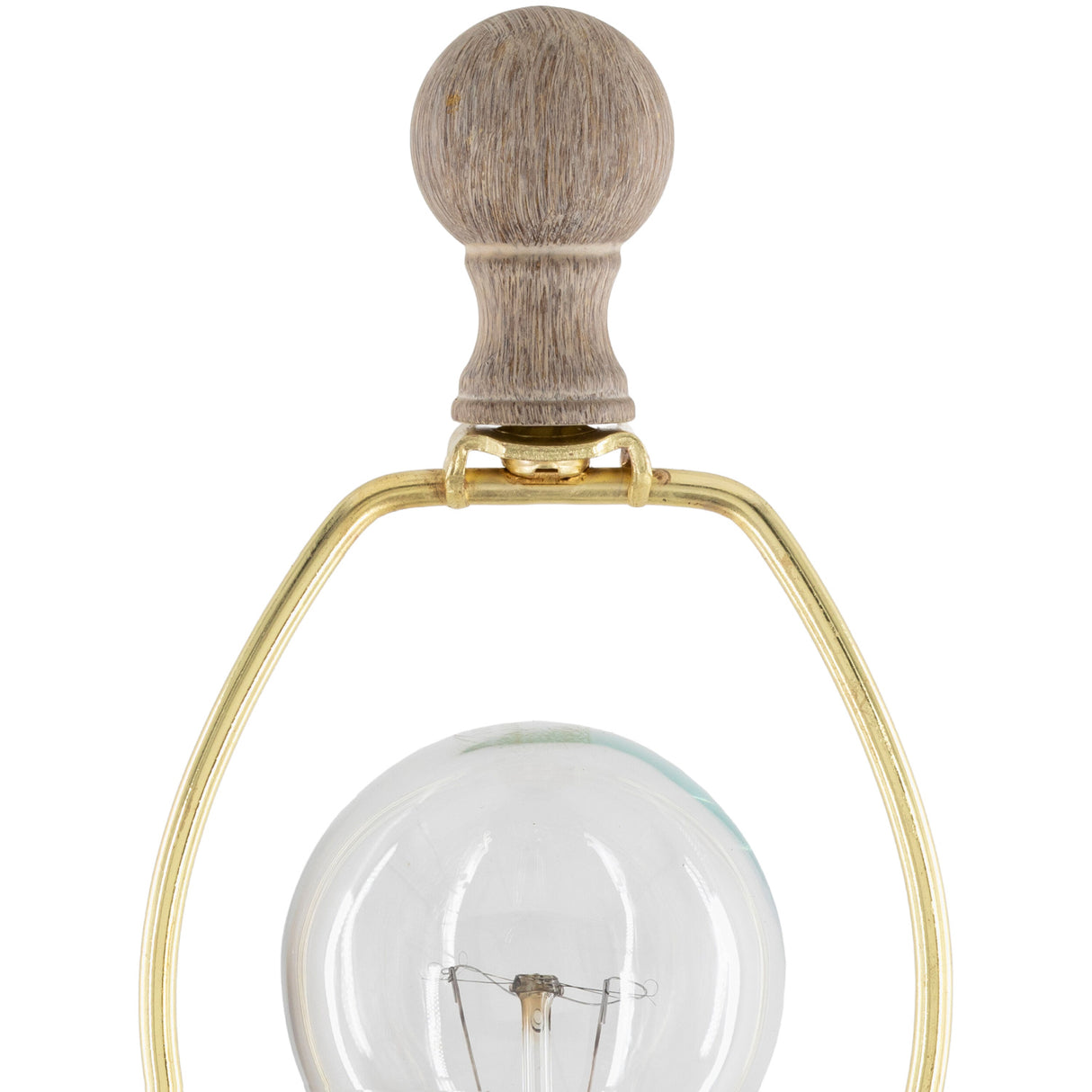 Weathered Gray Accent Table Lamp | Oroa.com