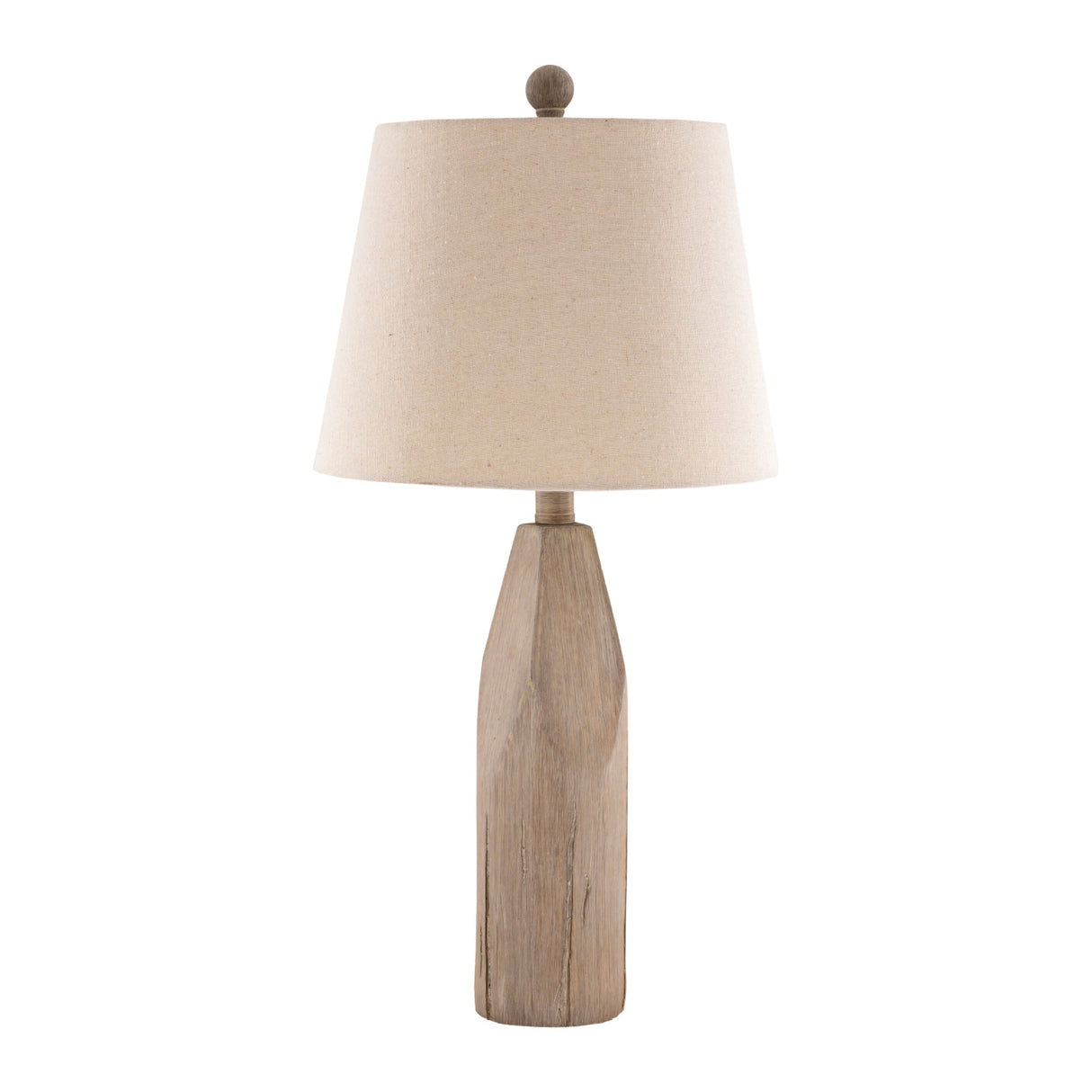 Weathered Gray Accent Table Lamp | Oroa.com