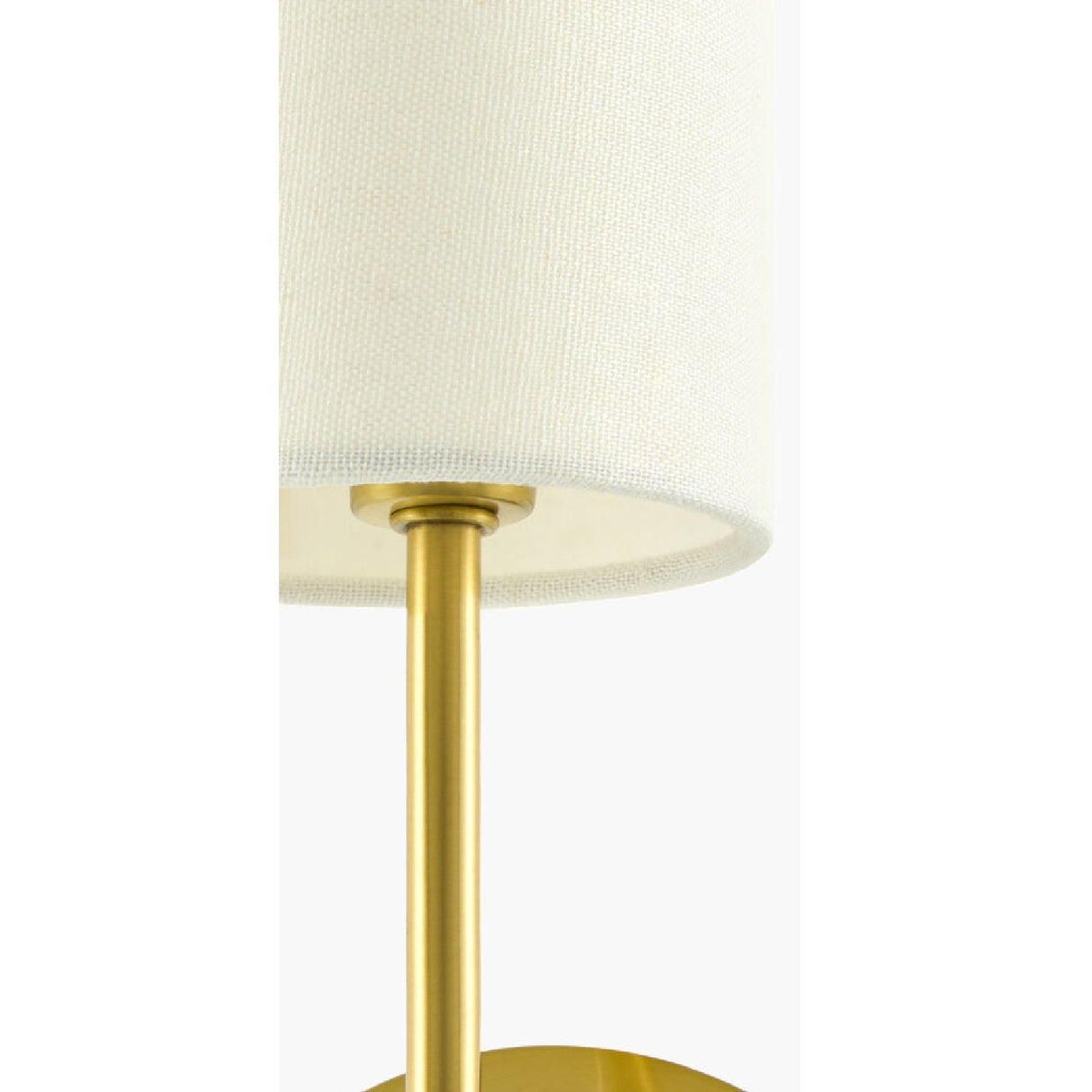 Modern European furniture - Cylindrical White Linen Wall Lamp - www.oroa.com