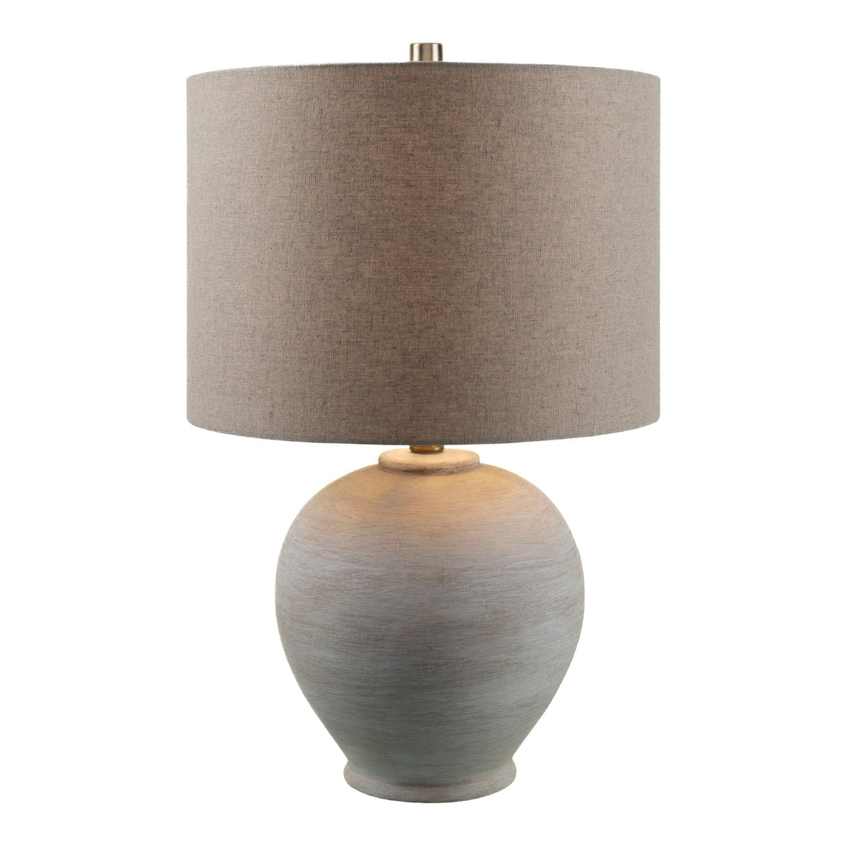 Modern European furniture - Cream Ceramic Accent Table Lamp - www.oroa.com
