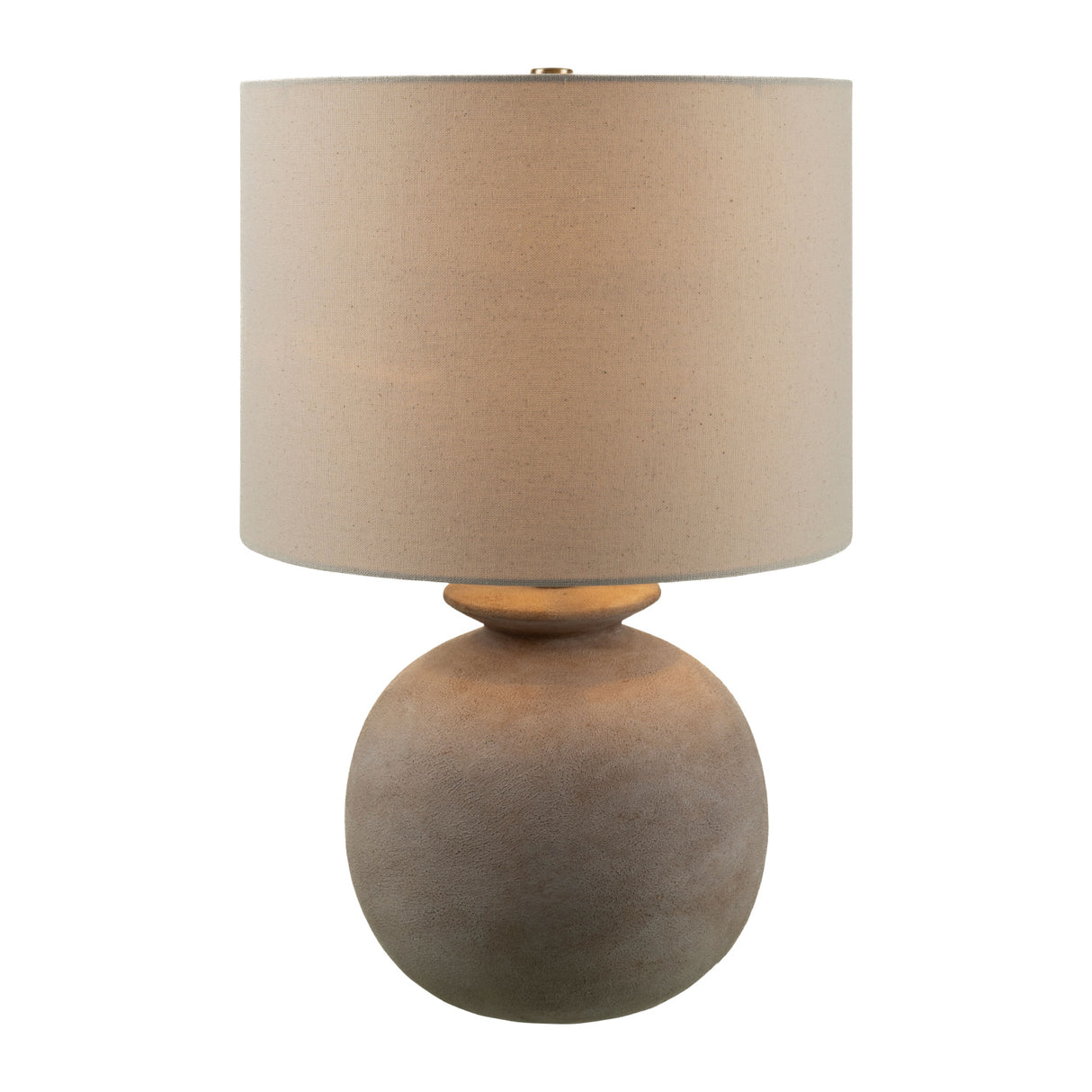 Rounded Cream Accent Table Lamp | Oroa.com