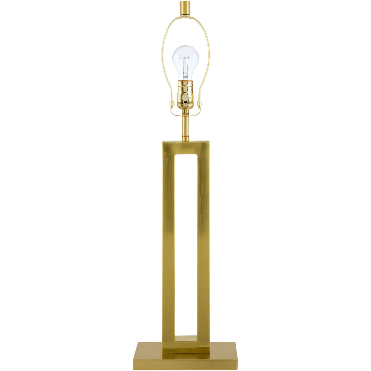 White Linen Gold Table Lamp | Oroa.com
