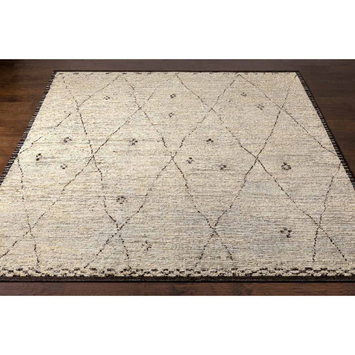 Modern furniture - Gray Hand-Knotted Wool Carpet - www.oroa.com