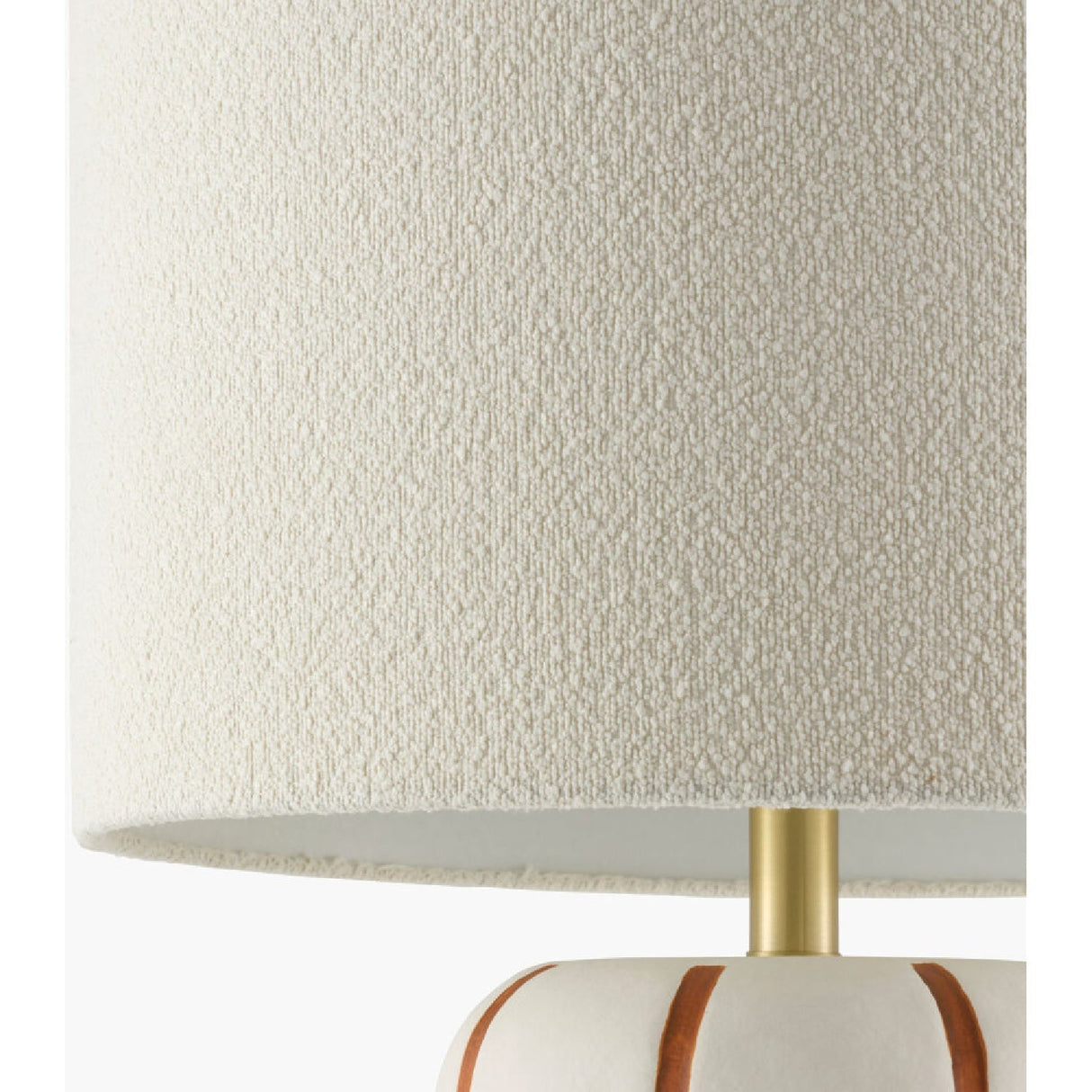 Modern European furniture - Line Painted Ceramic Table Lamp - www.oroa.com