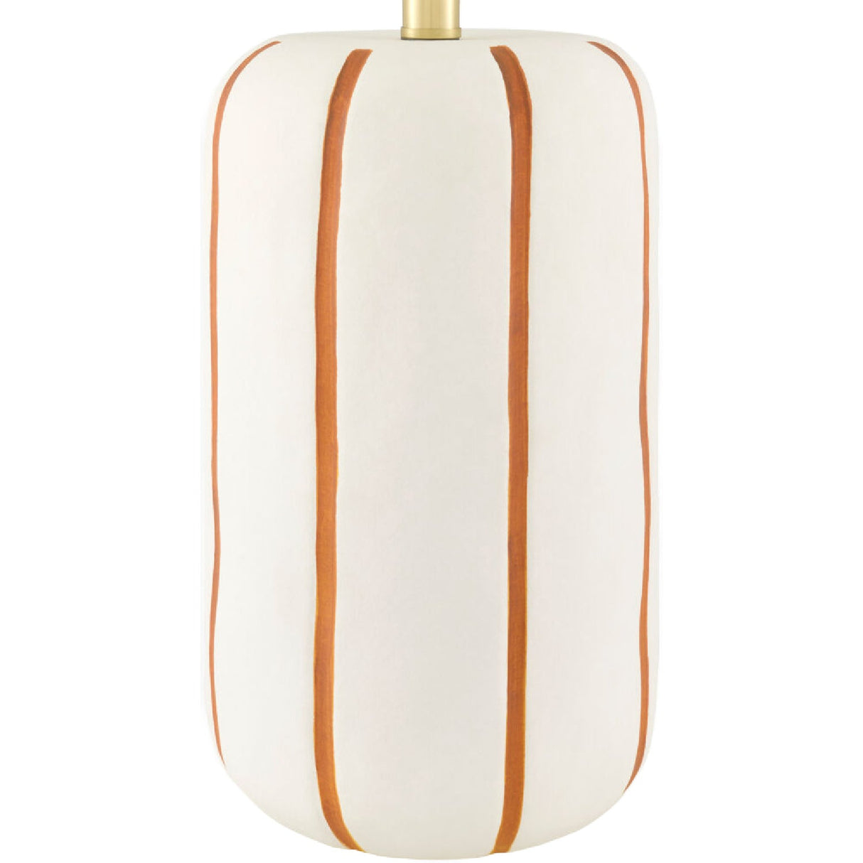 Modern European furniture - Line Painted Ceramic Table Lamp - www.oroa.com