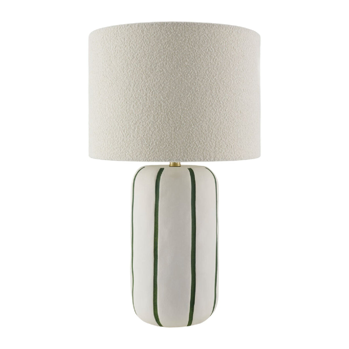 Modern European furniture - Line Painted Ceramic Table Lamp - www.oroa.com