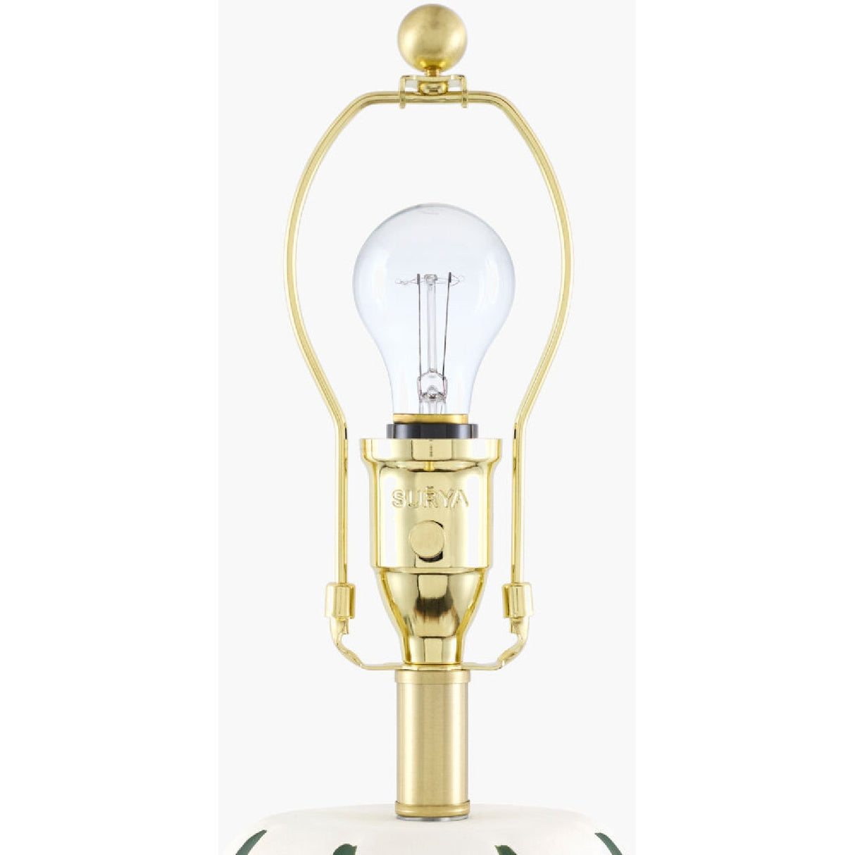 Modern European furniture - Ceramic Scalloped Linen Table Lamp - www.oroa.com