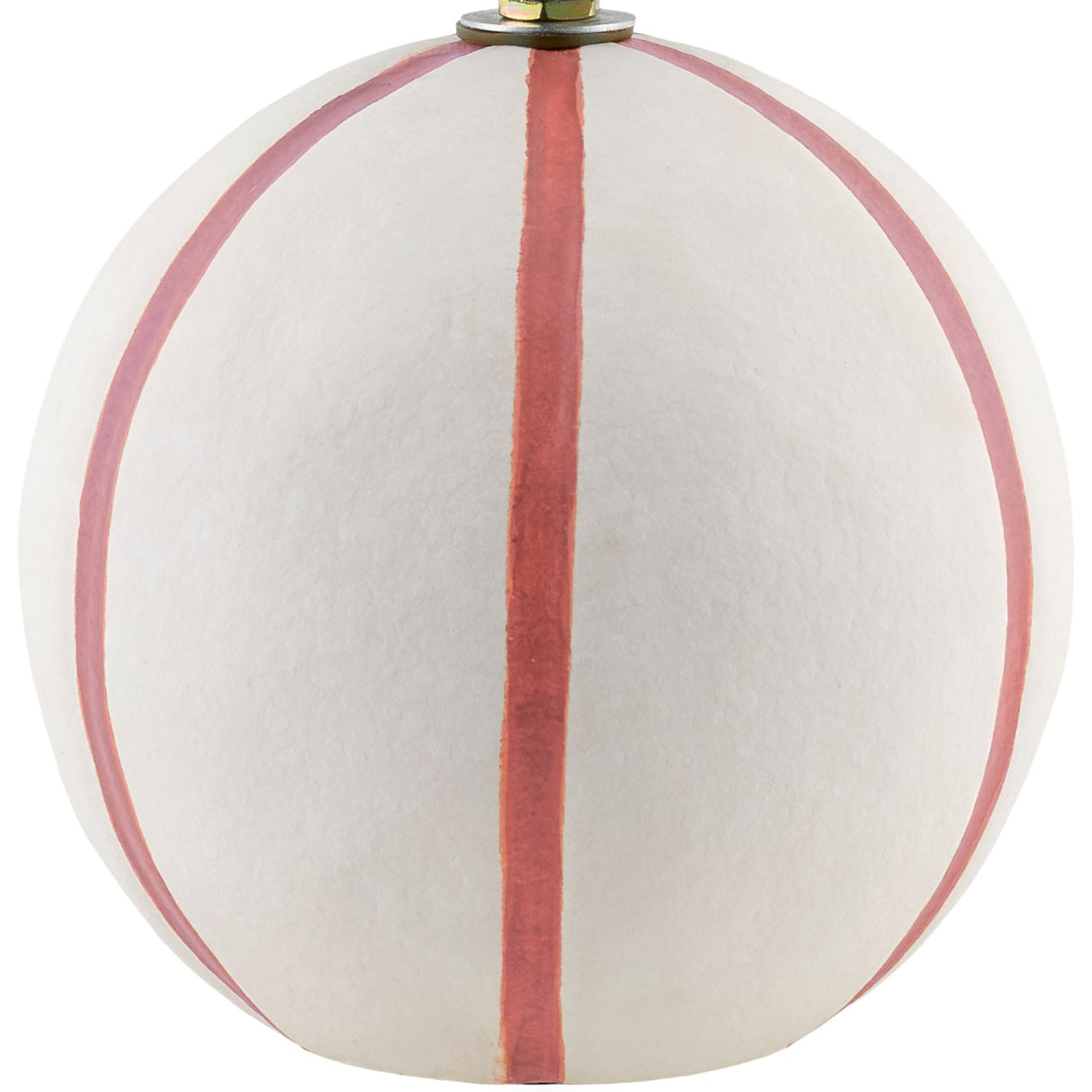 Modern European furniture - Round Lined Ceramic Table Lamp - www.oroa.com