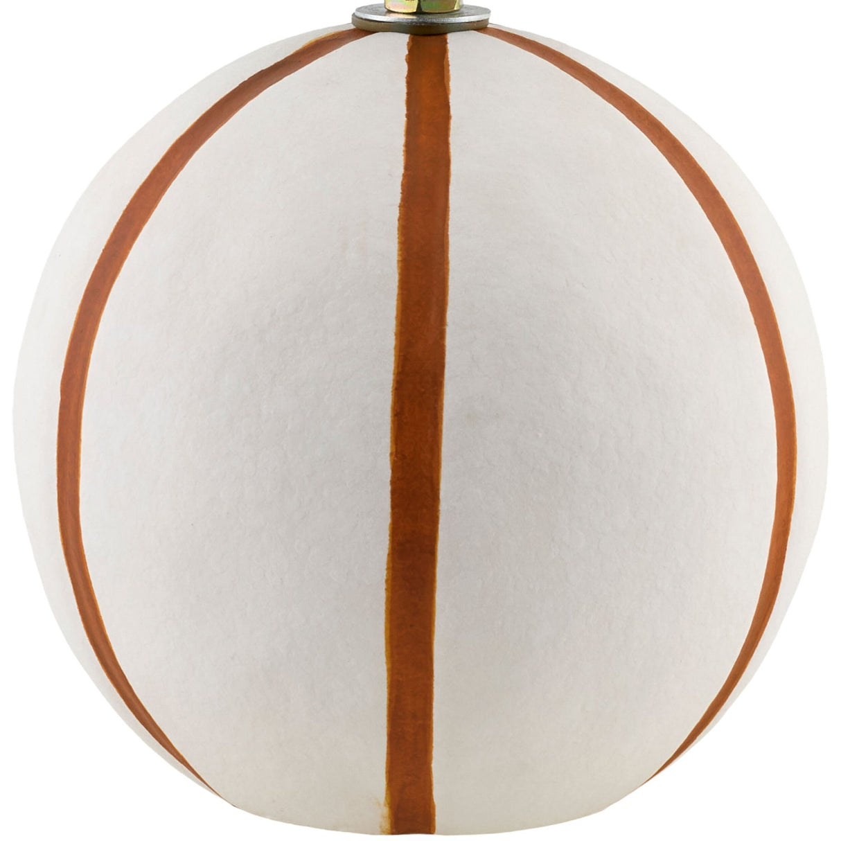 Modern European furniture - Round Lined Ceramic Table Lamp - www.oroa.com