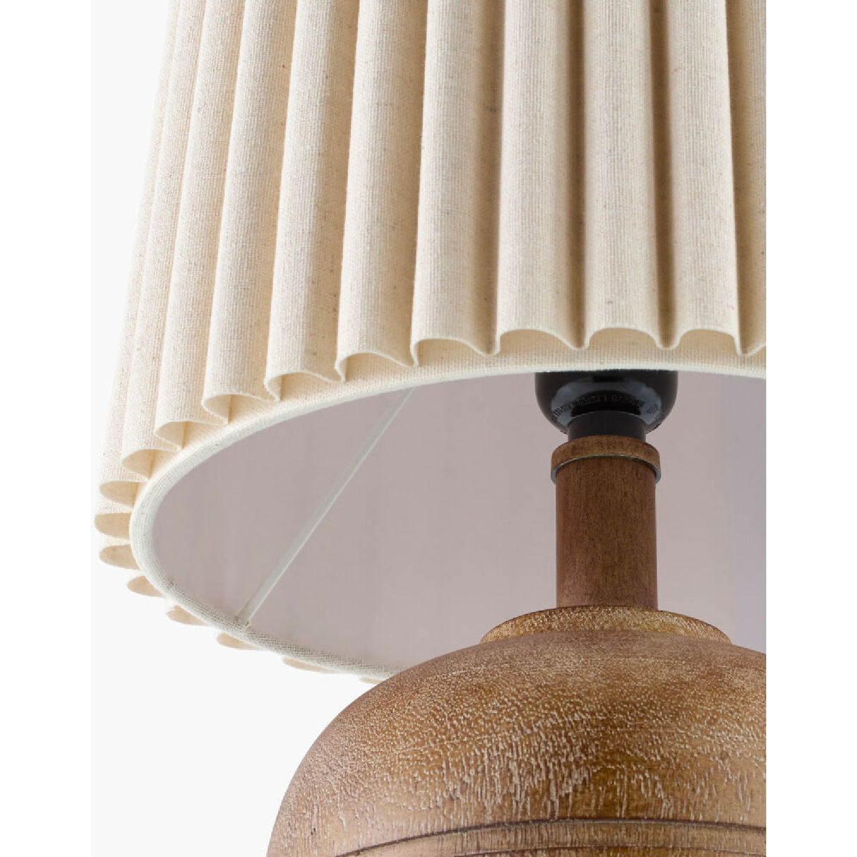 Modern European furniture - Fluted Linen Table Lamp Set (2) - www.oroa.com