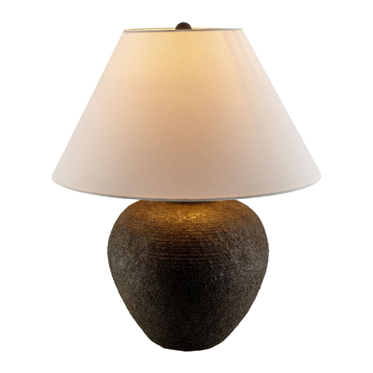 Modern European furniture - Empire Linen Shade Table Lamp - www.oroa.com