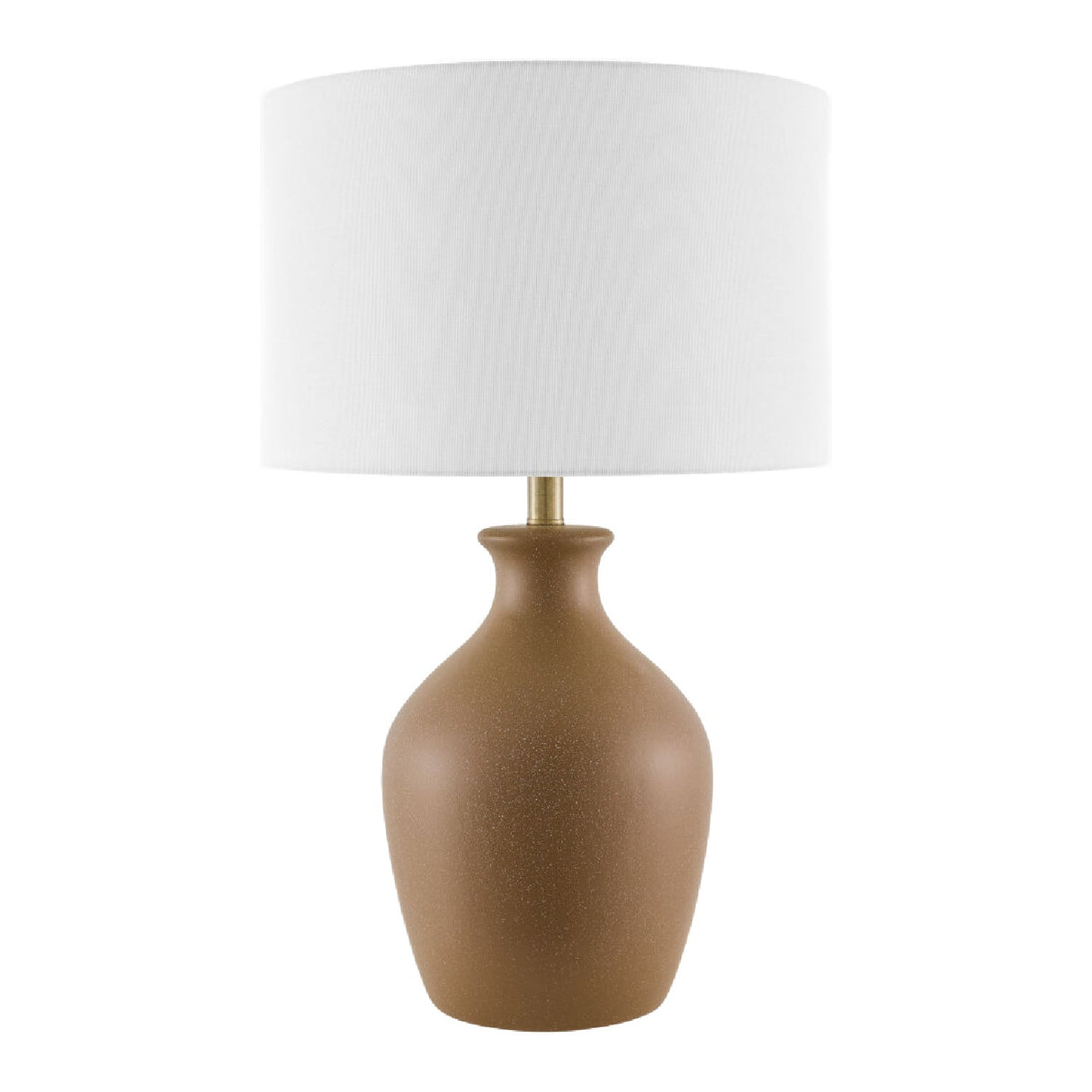 Modern European furniture - Linen Drum Shade Table Lamp - www.oroa.com