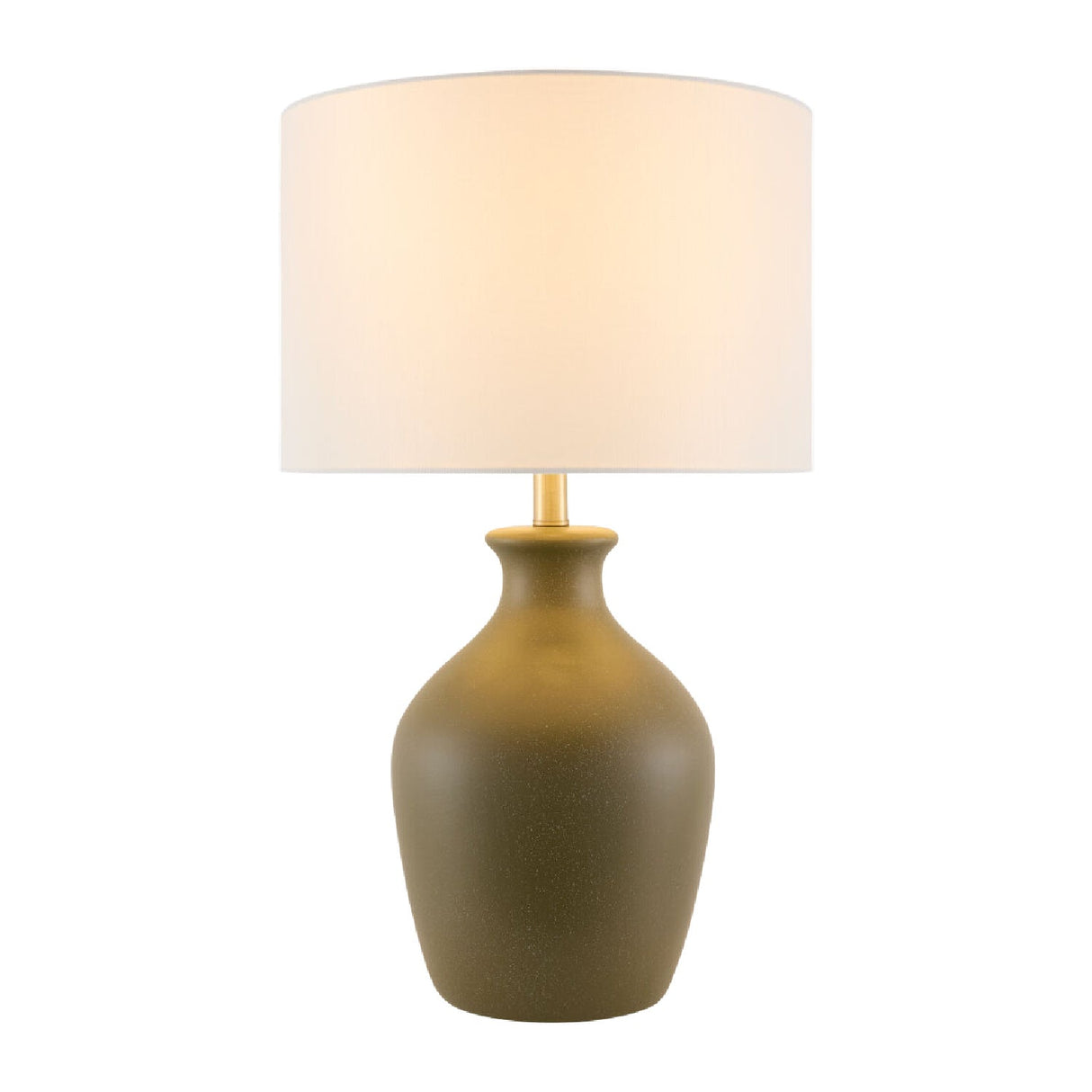 Modern European furniture - Linen Drum Shade Table Lamp - www.oroa.com