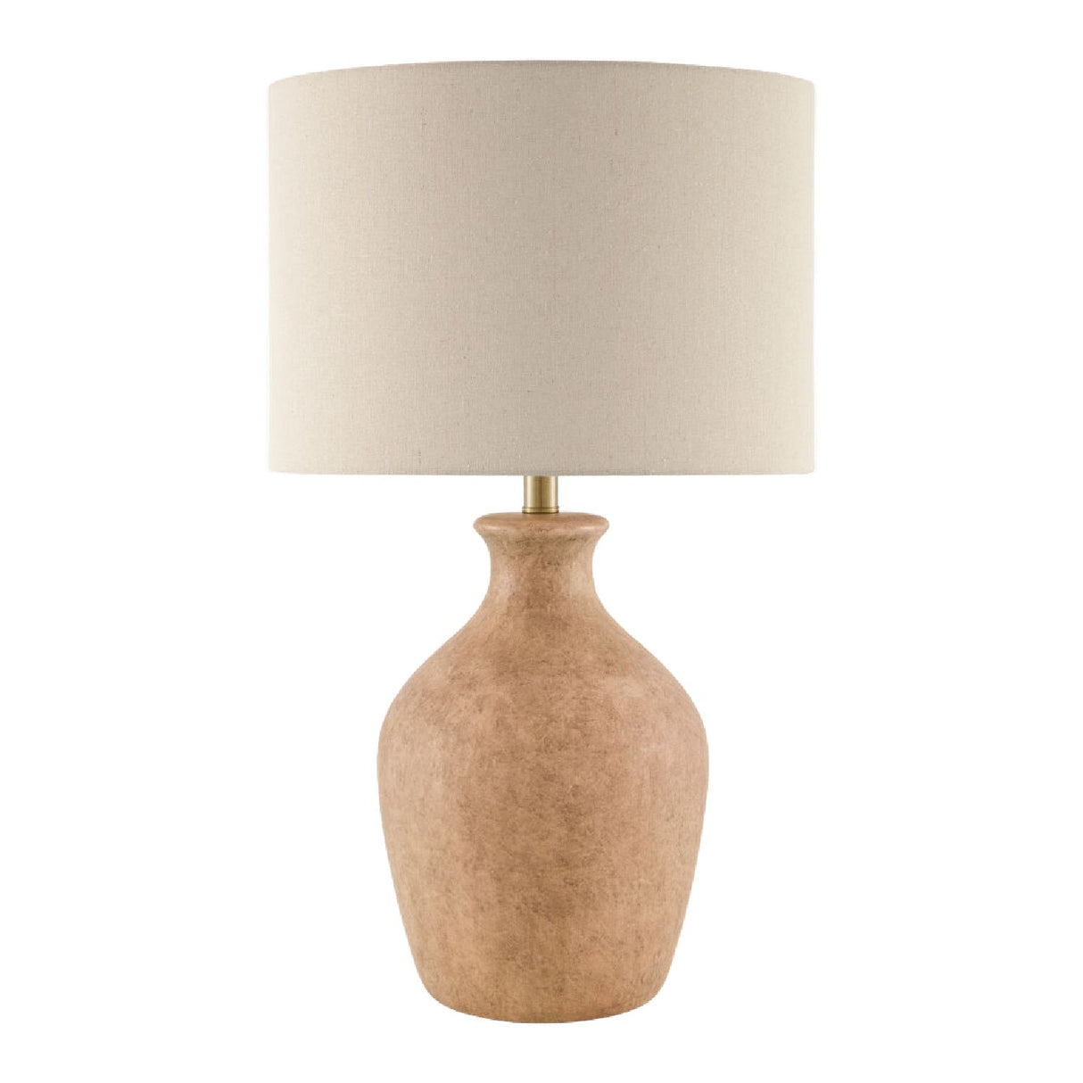 Modern European furniture - Linen Drum Shade Table Lamp - www.oroa.com