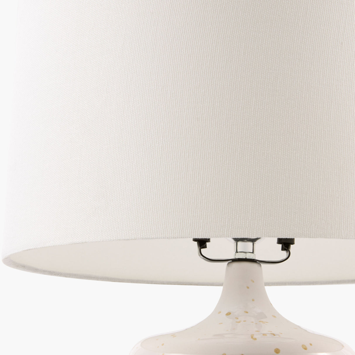 Modern European furniture - Brown Speckled Ceramic Table Lamp - www.oroa.com