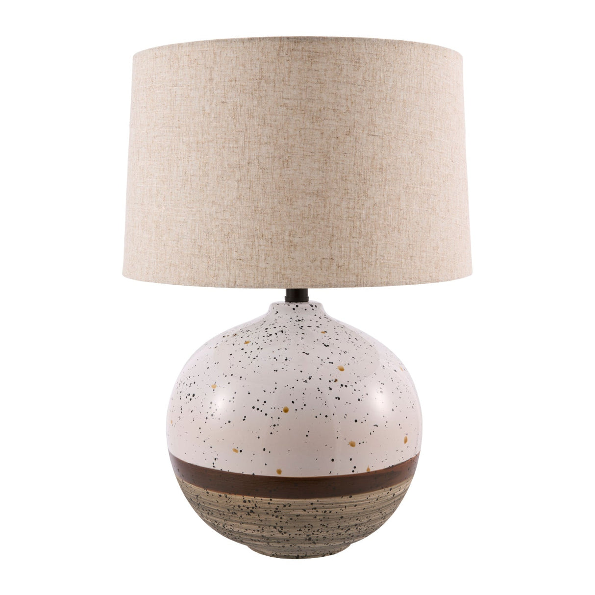Modern European furniture - Dotted Ceramic Accent Table Lamp - www.oroa.com