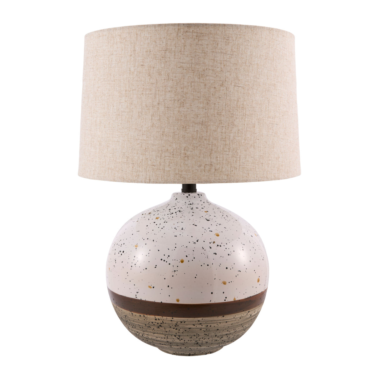 Modern European furniture - Dotted Ceramic Accent Table Lamp - www.oroa.com