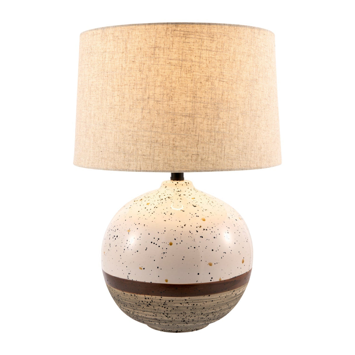 Modern European furniture - Dotted Ceramic Accent Table Lamp - www.oroa.com